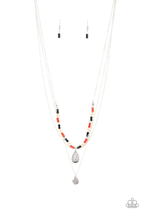 Mild Wild - Multi Paparazzi Necklace (PZ-3744)