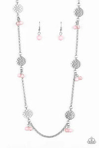 Color Boost - Pink Paparazzi Necklace (PZ-3303)