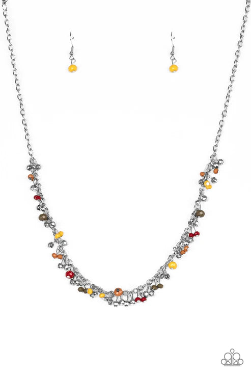 Sailing The Seven Seas - Multi Paparazzi Necklace (PZ-3452)