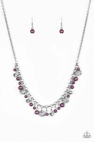 Coastal Cache - Purple Paparazzi Necklace