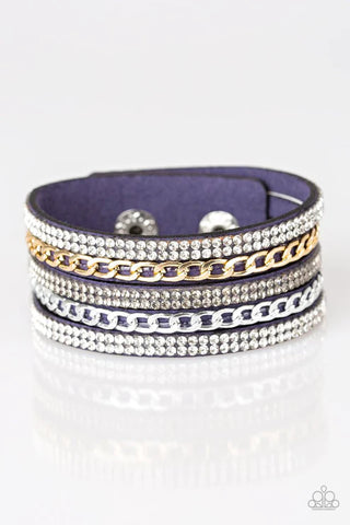 Fashion Fiend - Blue Paparazzi Bracelet (W109)