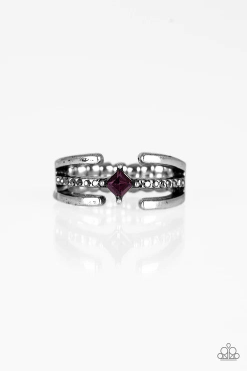 City Center - Purple Paparazzi Ring