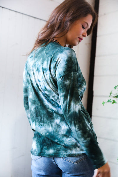 On the Hunt for Love Tie Dye Long Sleeve