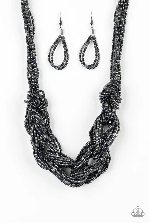 Paparazzi ♥ City Catwalk - Blue ♥ Necklace (PZ-5185)