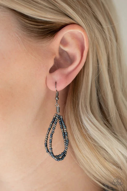 Paparazzi ♥ City Catwalk - Blue ♥ Necklace (PZ-5185)