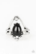 The Bold and The BEAD-iful - Black Paparazzi Ring