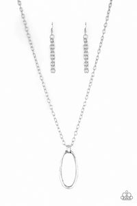 "Grit Girl" Silver Paparazzi Necklace (PZ-098)