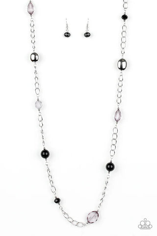 Only For Special Occasions - Black Paparazzi Necklace (PZ-5364)