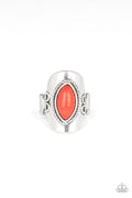 PLAIN Ride - Red Paparazzi Ring (T44)