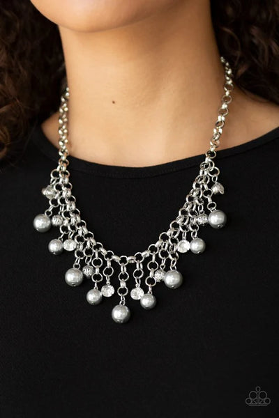 HEIR-headed - Silver Paparazzi Necklace