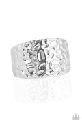 Hammerhead - Silver Paparazzi Ring (T53)