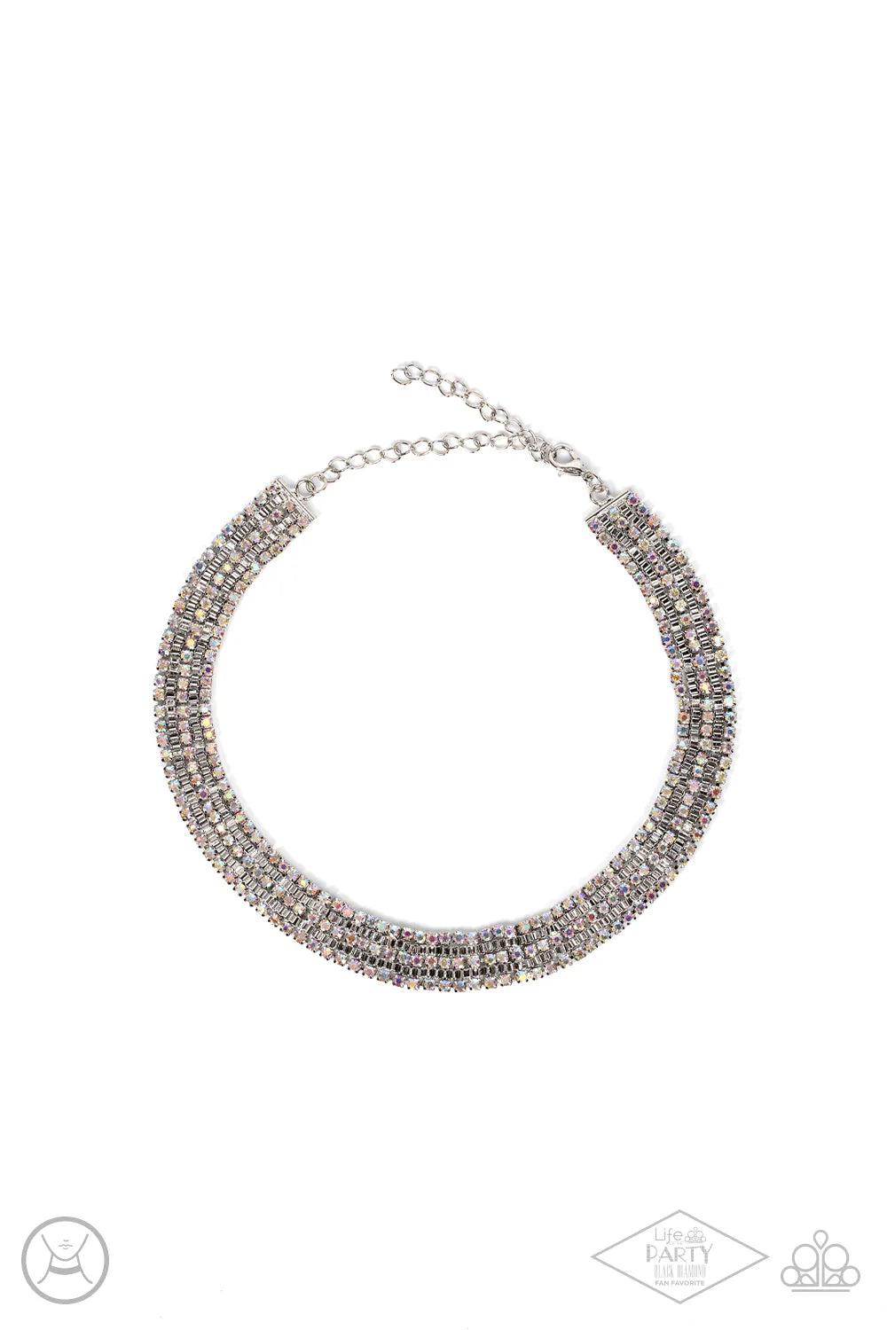 Full REIGN - multi - Paparazzi necklace (PZ-5117)