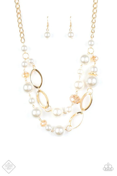 High Roller Status - Gold Paparazzi Necklace