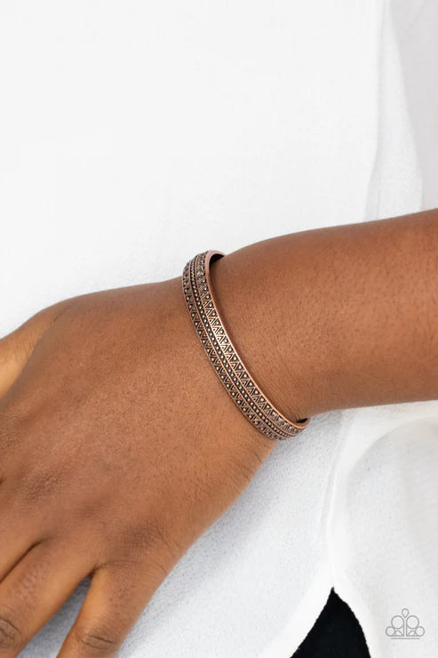 Peak Conditions - Copper Paparazzi Bracelet