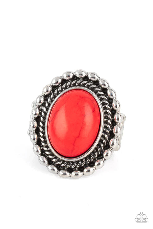 Sedona Soul - Red Paparazzi Ring (T100)