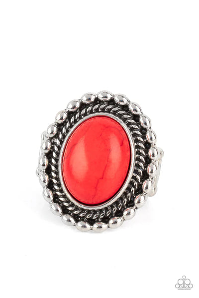 Sedona Soul - Red Paparazzi Ring (T100)