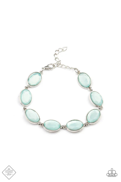 Smooth Move - Blue Paparazzi Bracelet (PZ-5131)