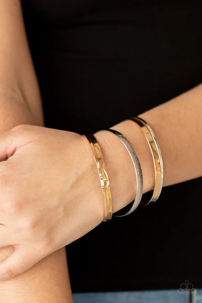 Stackable Style - Multi Paparazzi Bracelet (PZ-4130)