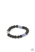 Earthy Energy - Blue Paparazzi Bracelet (PZ-4929)