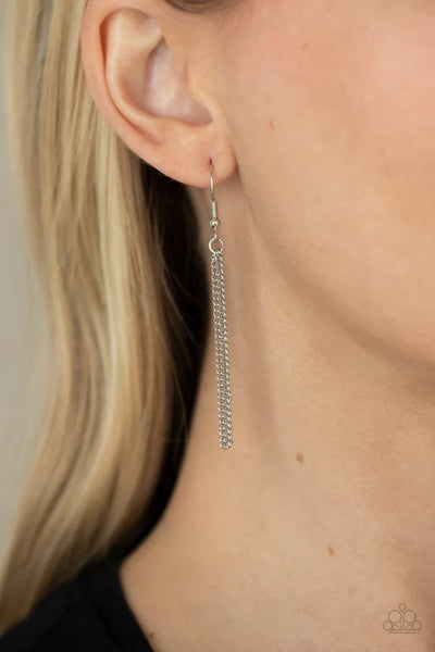 Hold On To Hope - Silver Paparazzi Necklace (PZ-5510)