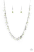 Pearl Essence - Green Paparazzi Necklace