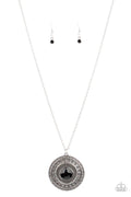 Aztec Apex - Black Paparazzi Necklace (PZ-1376)