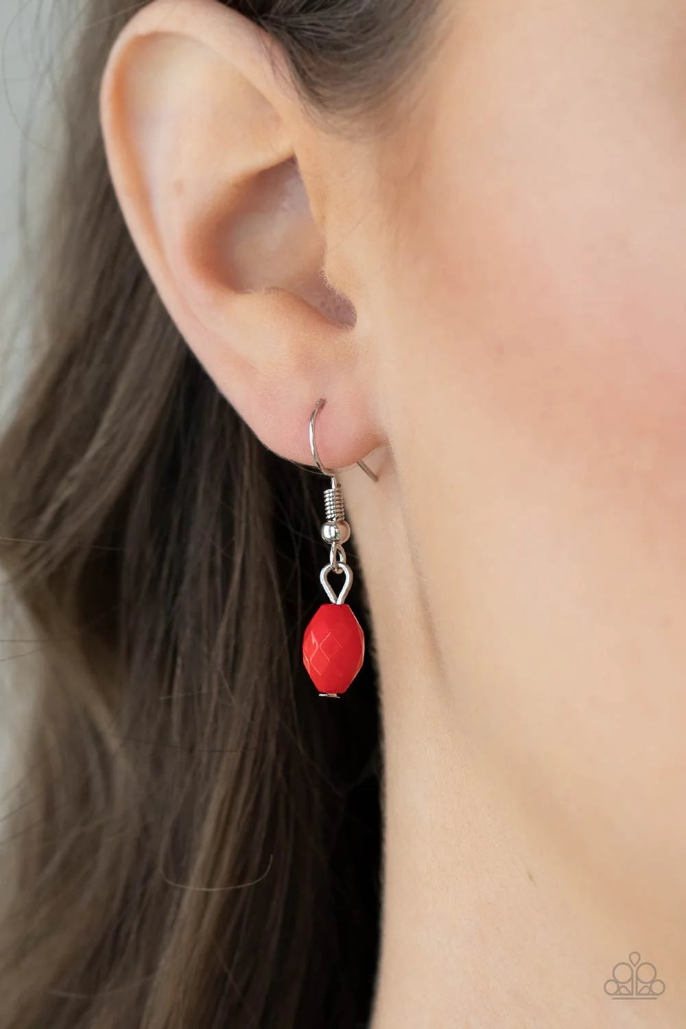 Day Trip Delights - Red  Paparazzi Necklace (PZ-4289)