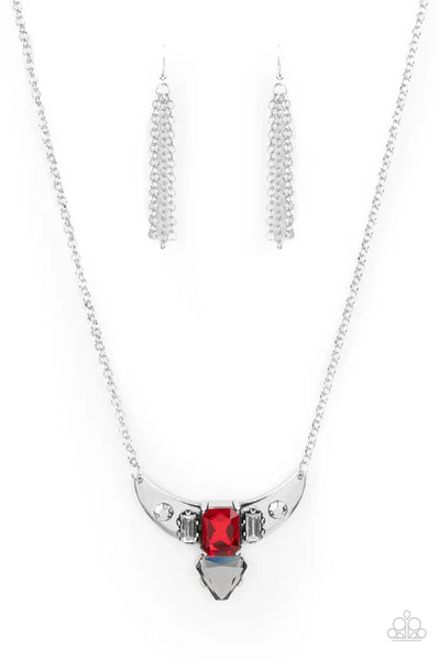 You the TALISMAN! - Red Paparazzi Necklace