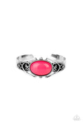 Springtime Trendsetter - Pink Paparazzi Bracelet (PZ-4920)