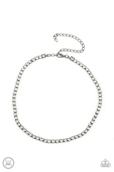 Starlight Radiance - Black Paparazzi Necklace (PZ-3773)