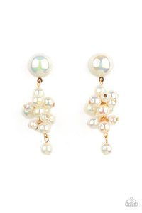 Dont Rock The YACHT - Gold Post Earrings - Paparazzi Accessories (PZ-022)