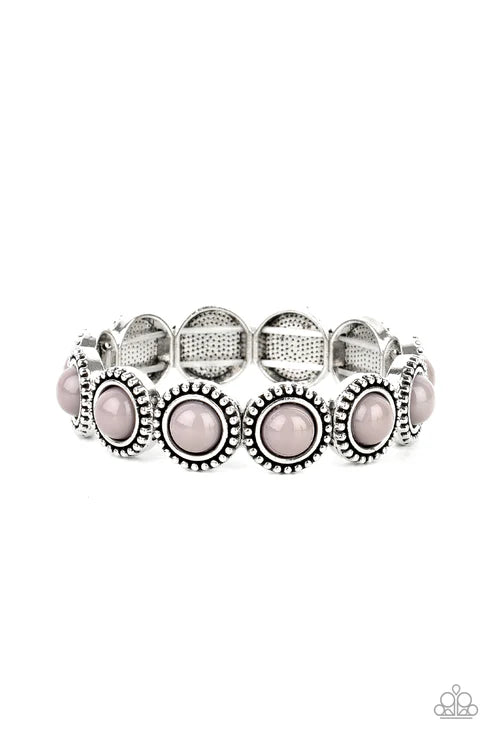 Polished Promenade - Silver Paparazzi Bracelet (PZ-3969)