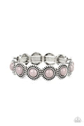 Polished Promenade - Silver Paparazzi Bracelet (PZ-3969)