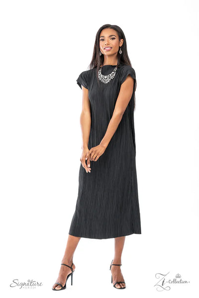 The Tanisha Paparazzi Zi Necklace - White (Z2102)