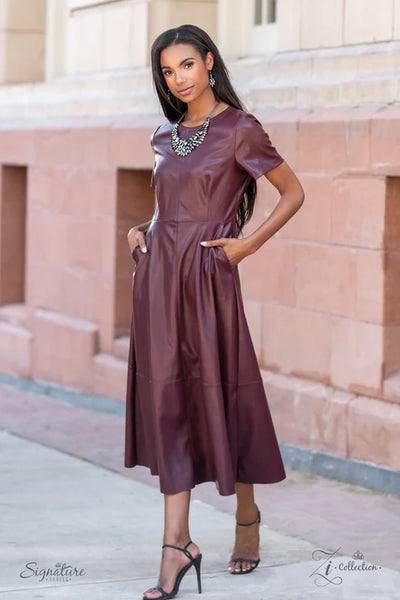 The Tanisha Paparazzi Zi Necklace - White (Z2102)