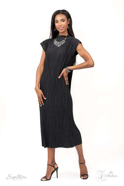 The Tanisha Paparazzi Zi Necklace - White (Z2102)