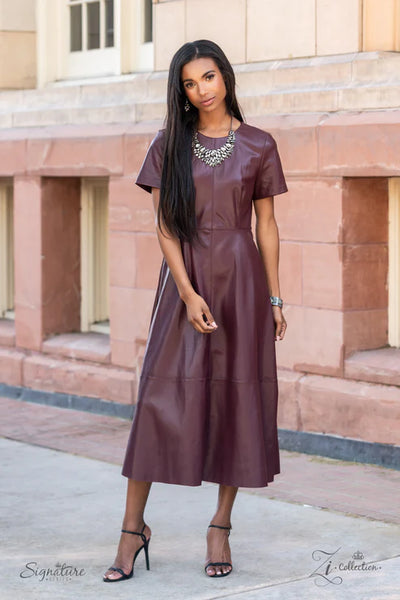 The Tanisha Paparazzi Zi Necklace - White (Z2102)