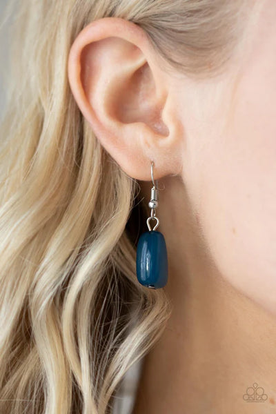 Tenaciously Tangy - Blue Paparazzi Necklace (PZ-5203)