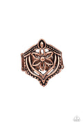Eastern Eden - Copper Paparazzi Ring (T120)