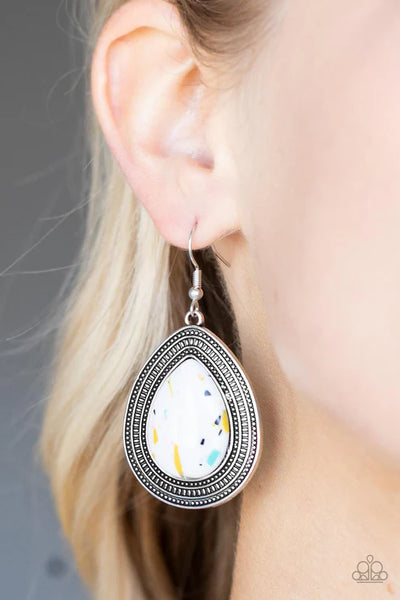 Terrazzo Tundra - Multi Paparazzi Earrings