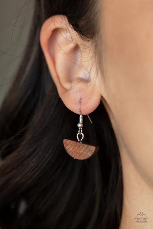 Homespun Stylist - Brown Paparazzi Necklace (PZ-5085)