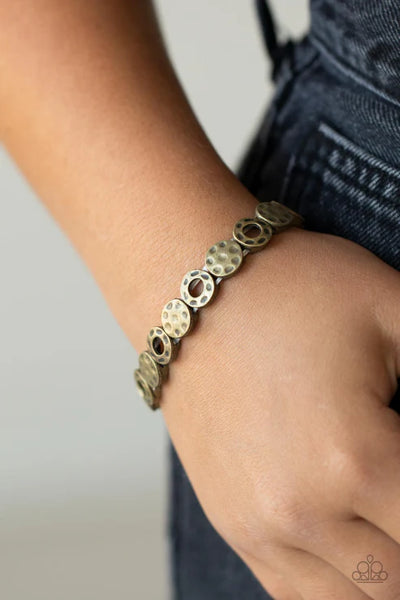 Metro Metalsmith - Brass Paparazzi Bracelet (PZ-5191)