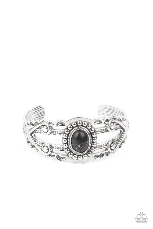 Sonoran Soul Searcher - Black Paparazzi Bracelet (PZ-3913)