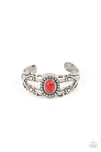 Sonoran Soul Searcher - Red Paparazzi Bracelet (PZ-5198)