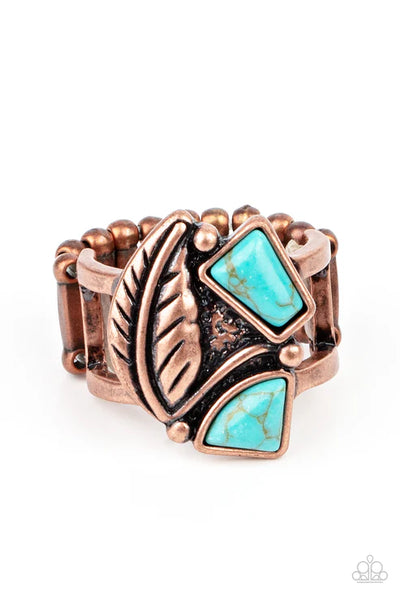Make the NEST of It - Copper Paparazzi Ring (T91)