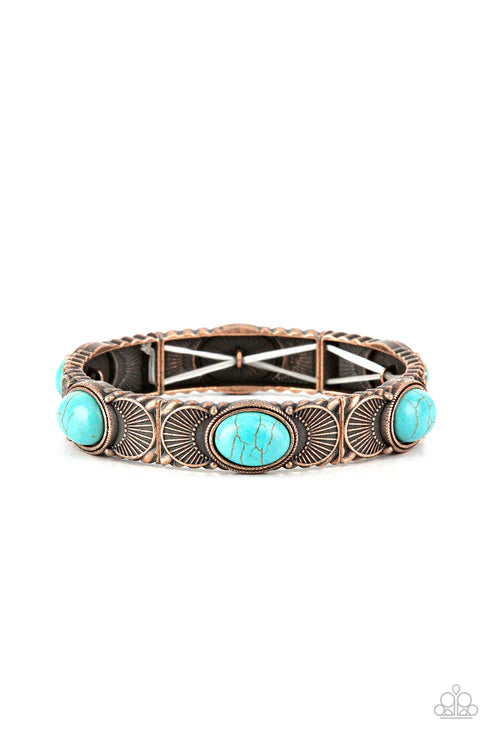 Desert Skyline - Copper Paparazzi Bracelet