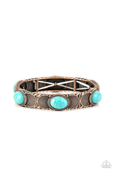 Desert Skyline - Copper Paparazzi Bracelet