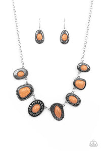 Albuquerque Artisan - Brown Paparazzi Necklace (PZ-5110)
