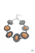 Taos Trendsetter - Brown Paparazzi Bracelet (PZ-5590)