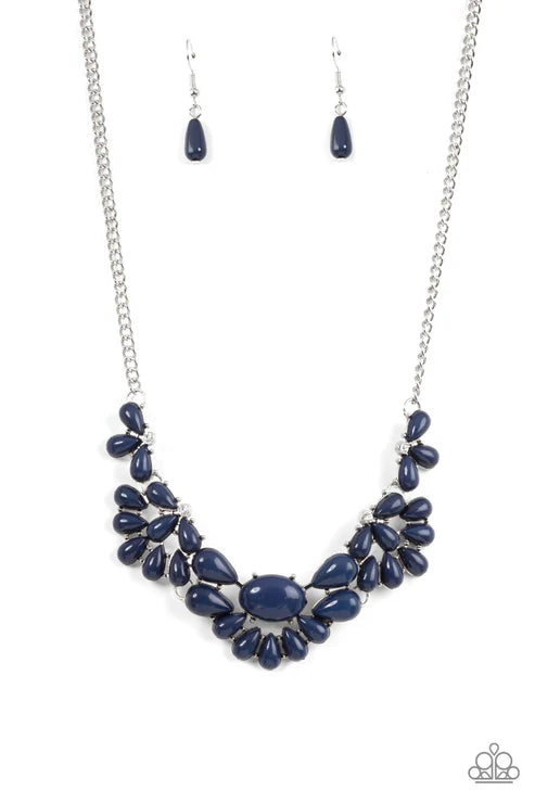 Secret GARDENISTA - Blue Paparazzi Necklace